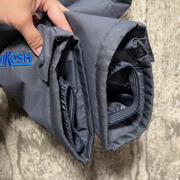 Oshkosh toddler 2 piece snowsuit gray 24M - Picture 12 of 12